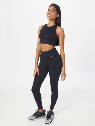 aim'n Skinny Sporthose 'MOTION SEAMLESS' in Schwarz