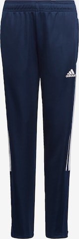 ADIDAS PERFORMANCE Sportbroek 'Tiro' in Blauw: voorkant