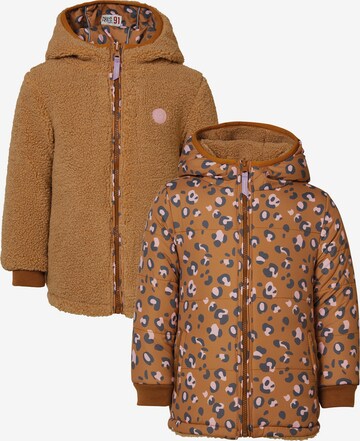 Noppies Winter Jacket 'Annamaria' in Brown: front