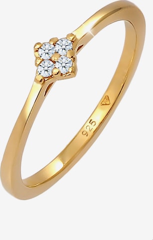 Elli DIAMONDS Ring Diamant, Verlobungsring in Gold: Vorderseite