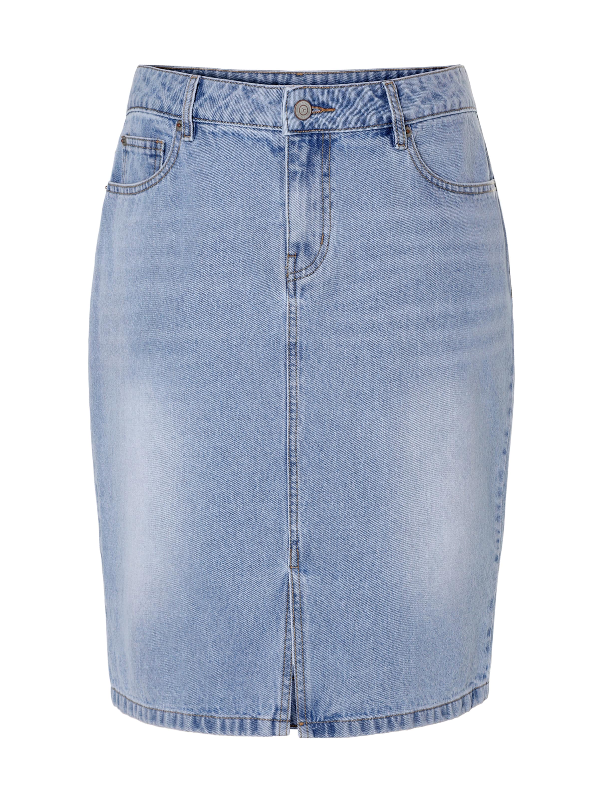 TATUUM - Falda 'Ewi' en azul: frente