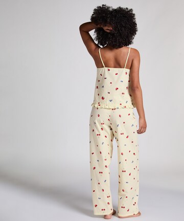 Hunkemöller Pyjamabroek in Geel