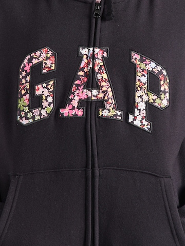 GAP Sweatjacka 'HERITAGE' i svart