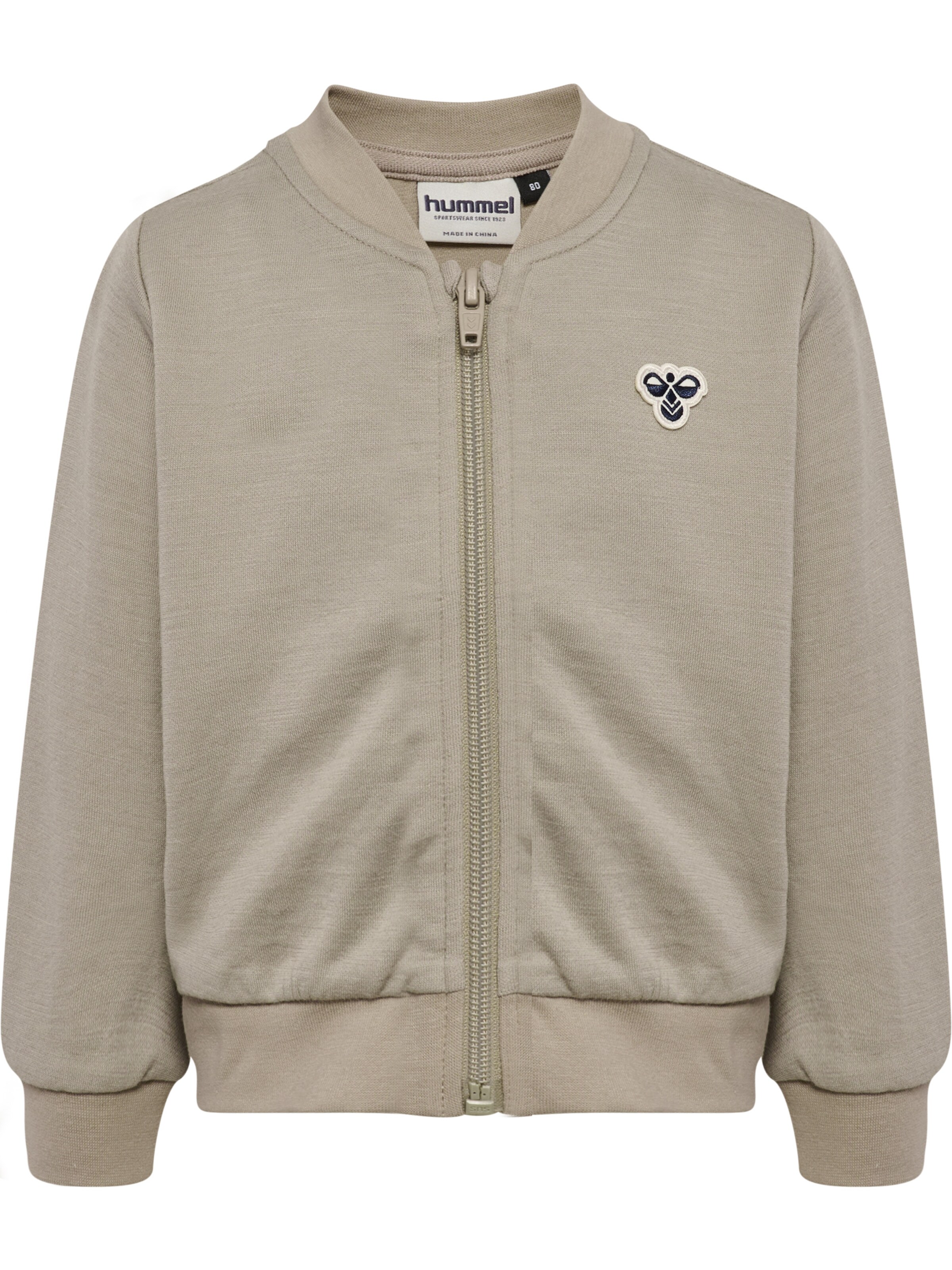 Hummel Sweatjacke in Grün: Vorderseite