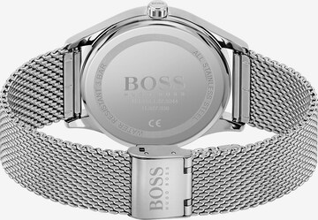 BOSS Black Analog Watch in Silver