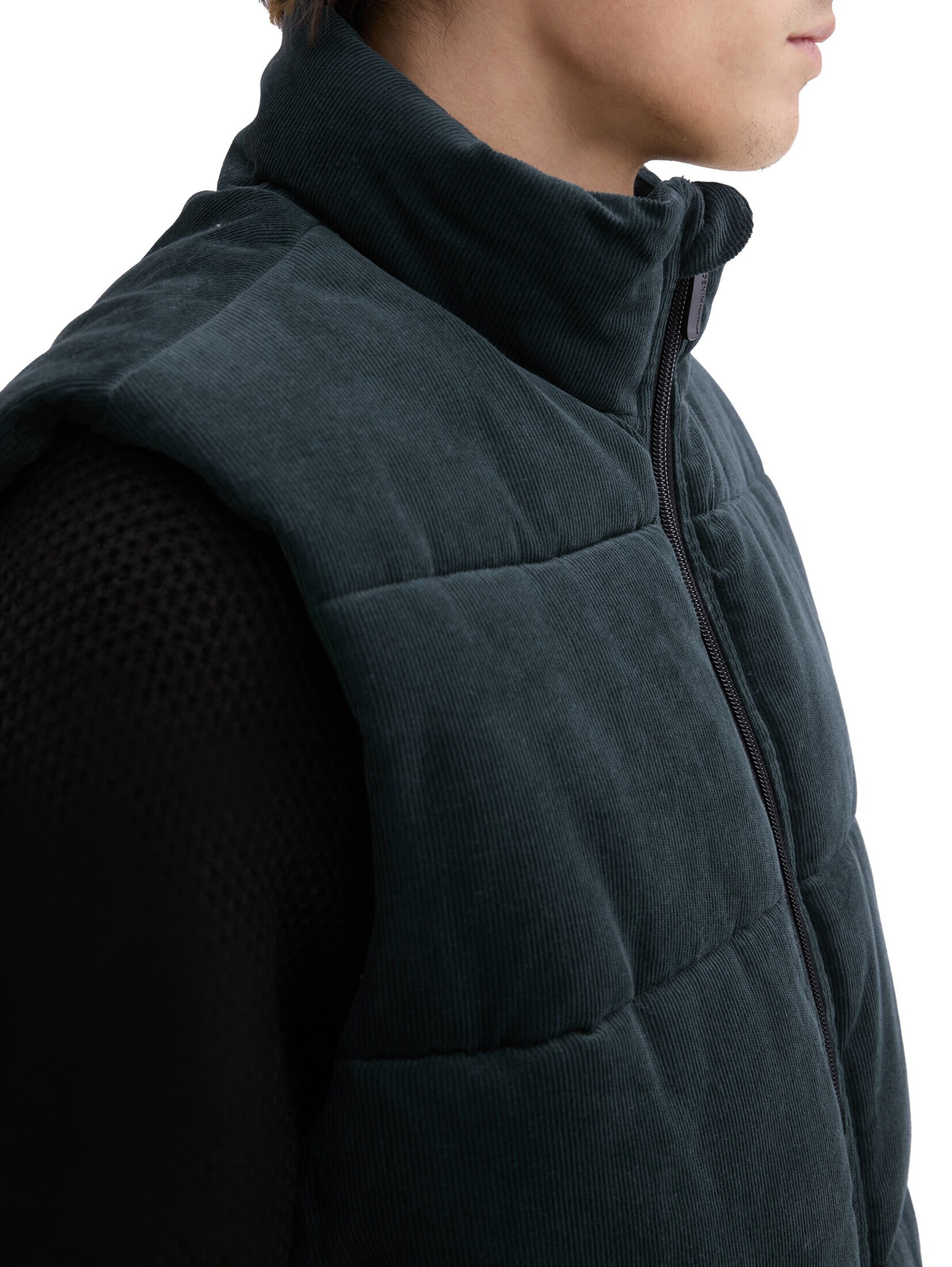 TOM TAILOR DENIM Bodywarmer in Groen