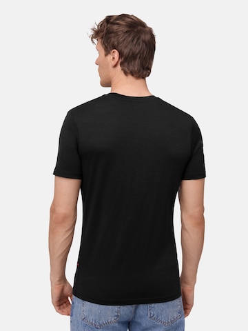 DANISH ENDURANCE T-Shirt '100% Merino' in Schwarz