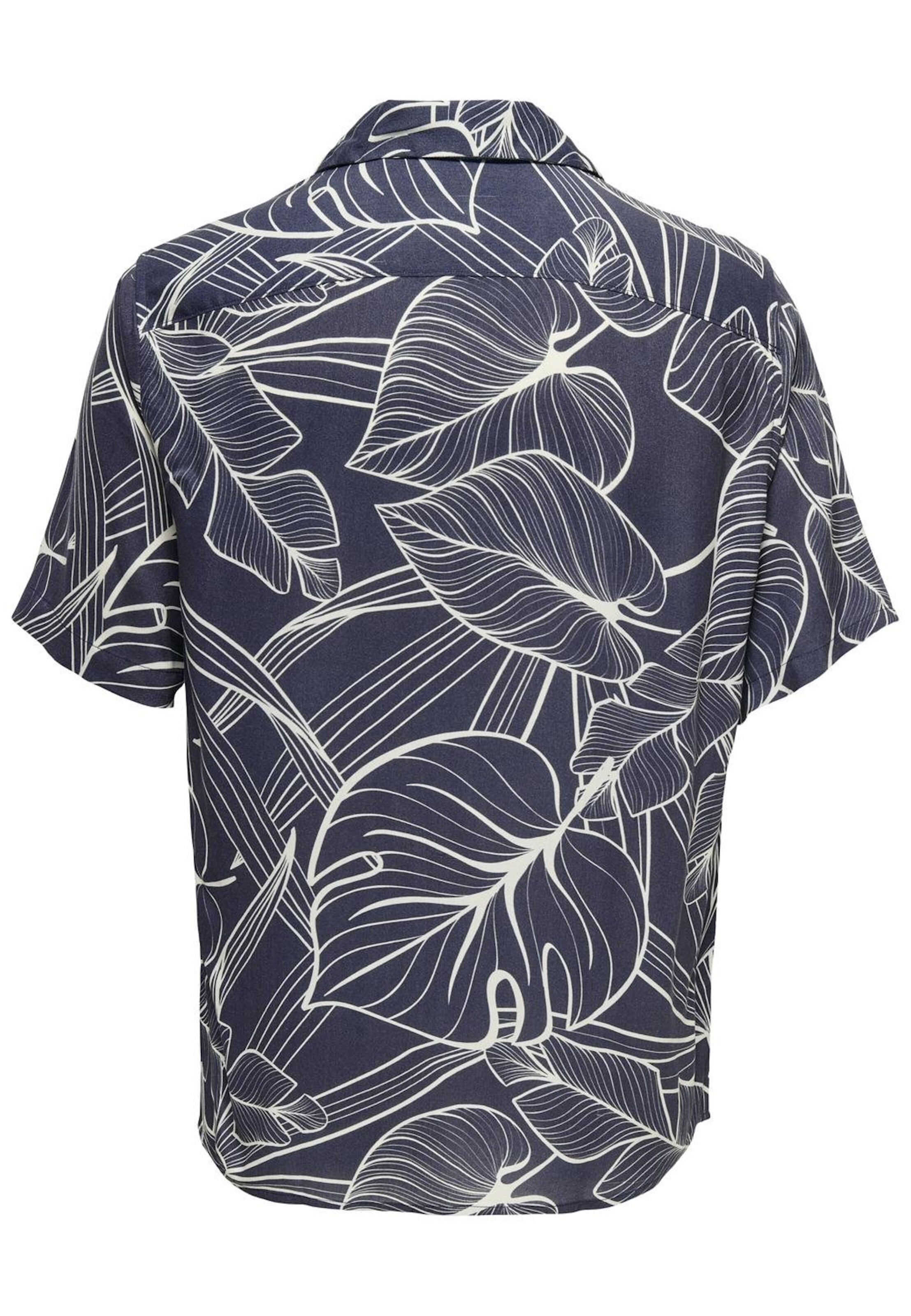 Coupe regular Chemise 'Palo' Only & Sons en bleu