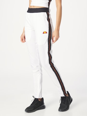 ELLESSE Regular Sports trousers 'Keren' in White: front