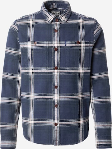 Superdry & Co Overhemd in Blauw: voorkant