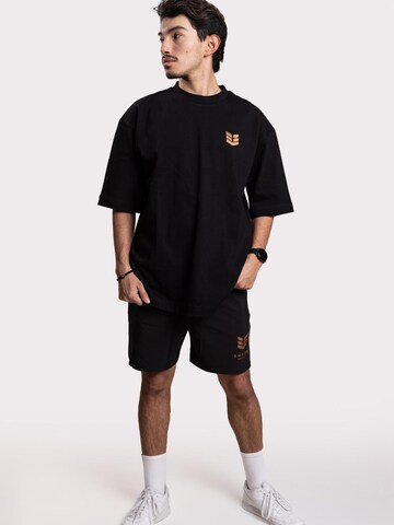 Empire Embodied Shirt 'schweres T-Shirt Oversize' in Black