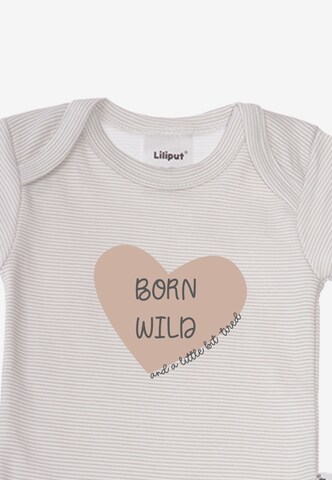 LILIPUT Romper/Bodysuit 'Born wild' in Grey