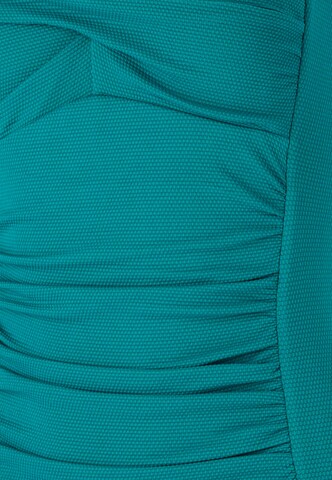 Cruz Bustier Badeanzug 'Nicola' in Blau