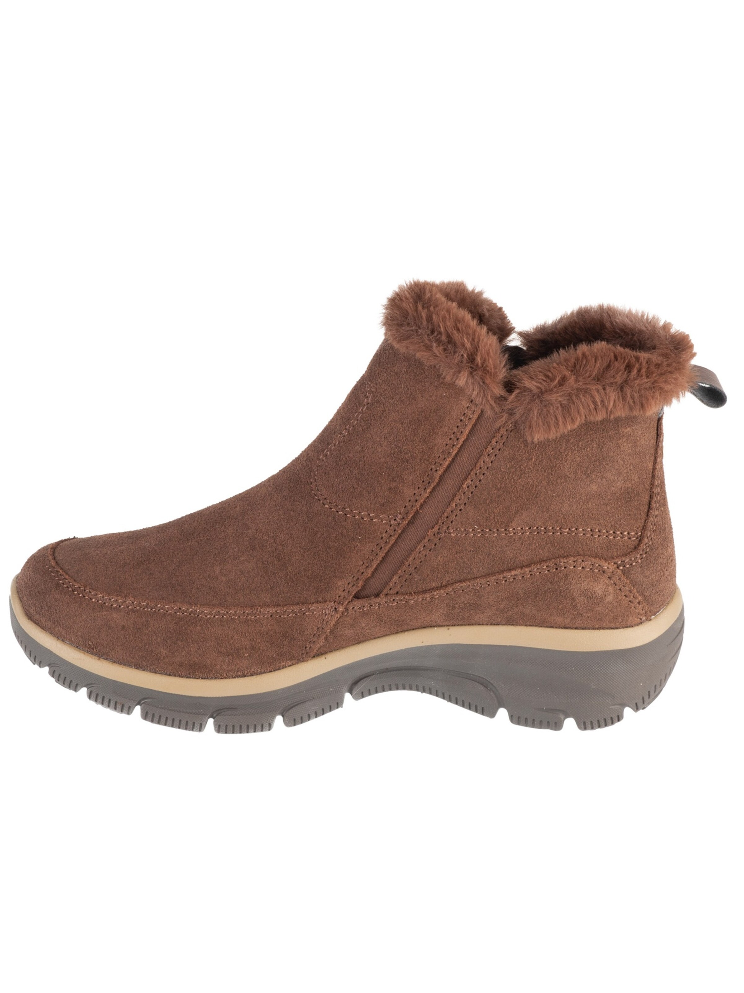 SKECHERS Boots 'Easy Going - Cool Zip!'‌‌‌‌‌‌‌‌ in Braun: Vorderseite