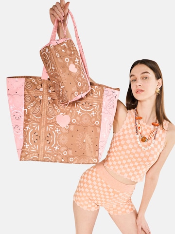 Shopper di NALì in rosa: frontale