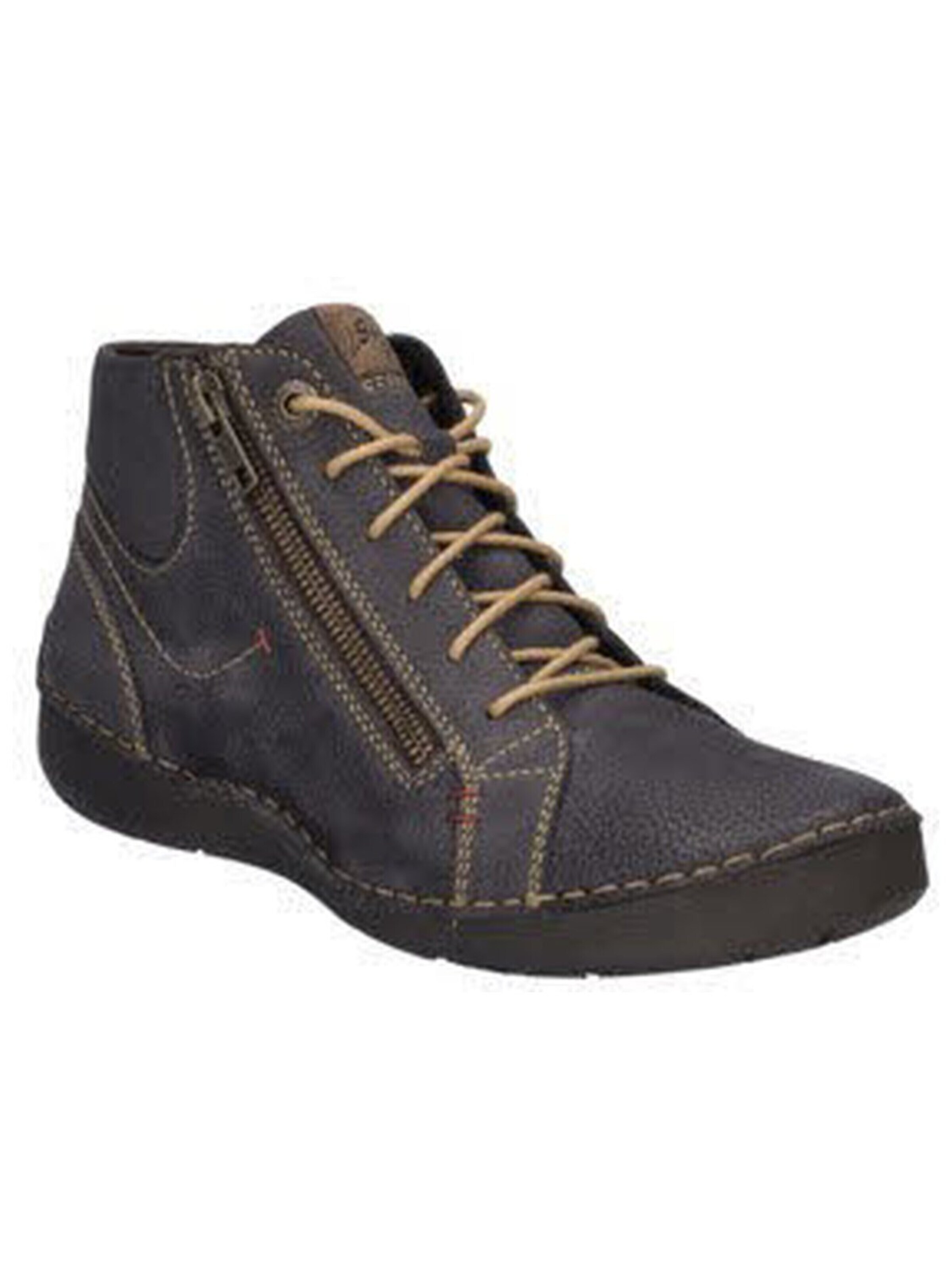 JOSEF SEIBEL - Botas 'Schnürstiefelette Damen 59667 MI796 150 Echtleder in blau' en azul: frente
