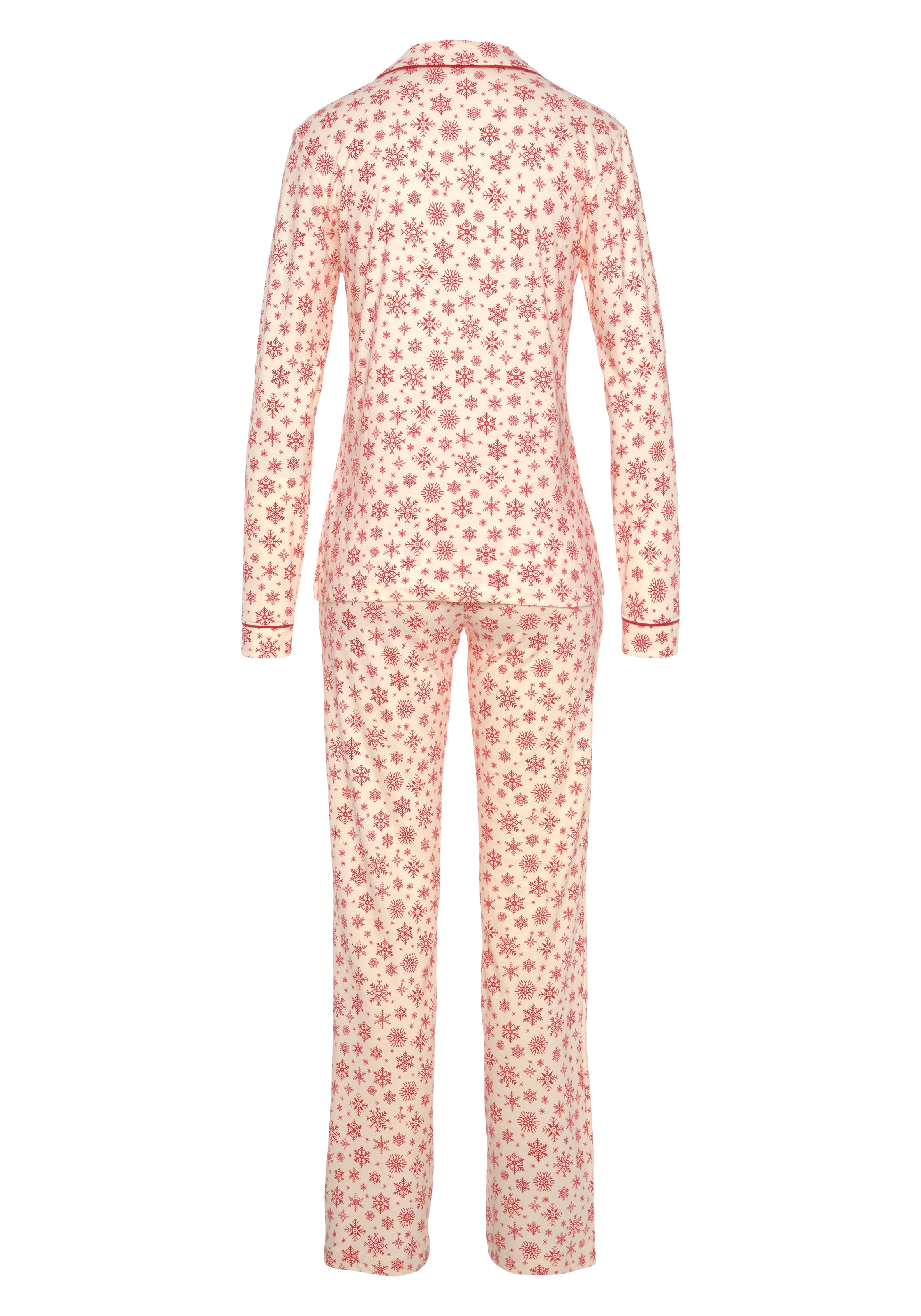 Pyjama 'Xmas' LASCANA en rose