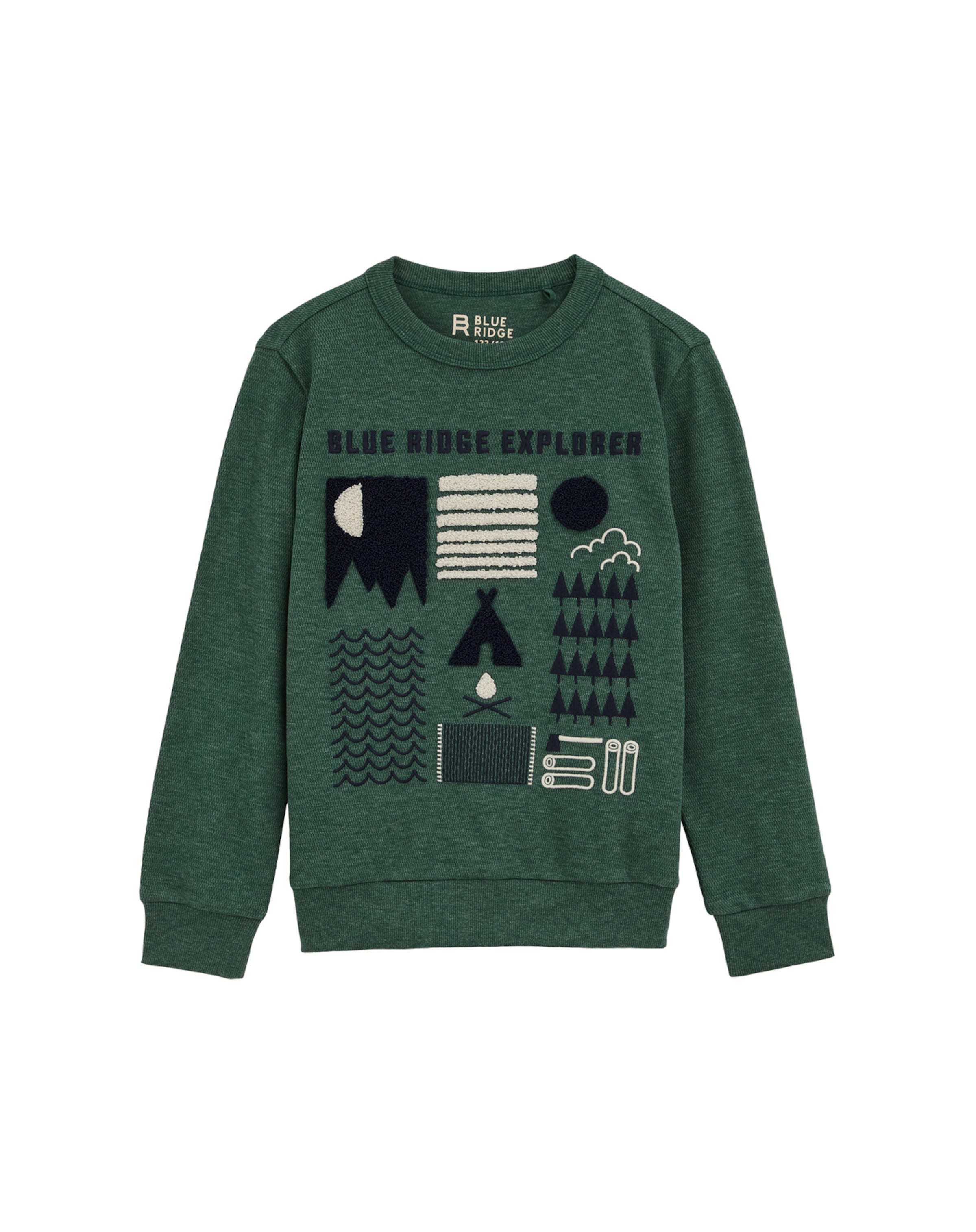 WE Fashion Tričko - Zelená: predná strana