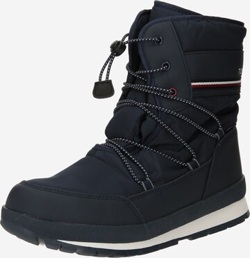 Bottes de neige TOMMY HILFIGER en bleu : devant