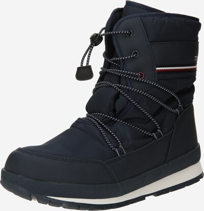 TOMMY HILFIGER Snow boots in Navy / Red / White, Item view