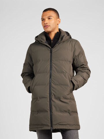 Manteau d’hiver 'Birk' Fat Moose en vert : devant