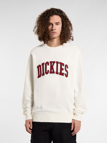 Sweat-shirt 'AITKIN' DICKIES en blanc : devant