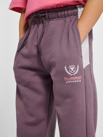 Hummel Tapered Trousers in Purple