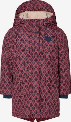 NoppiesTehnička jakna 'Nederweert' - crvena boja: prednji dio