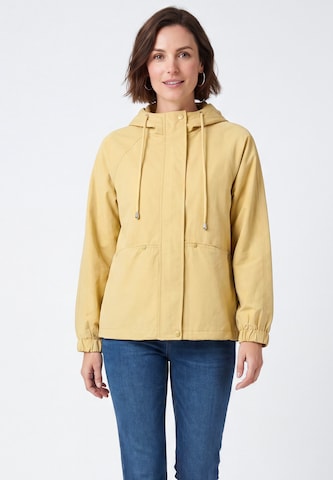 Usha Between-season jacket in Yellow: front