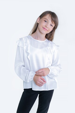 BIG STAR Blouse 'Safie' in White: front