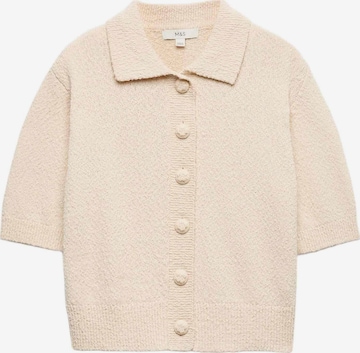 Giacchetta di Marks & Spencer in beige: frontale