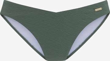 Slip costum de baie de la SUNSEEKER pe verde: față