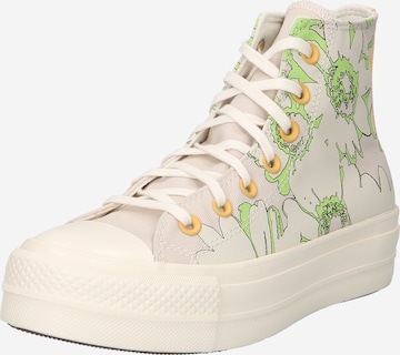 CONVERSE Sneakers high 'Chuck Taylor All Star' i beige: forside