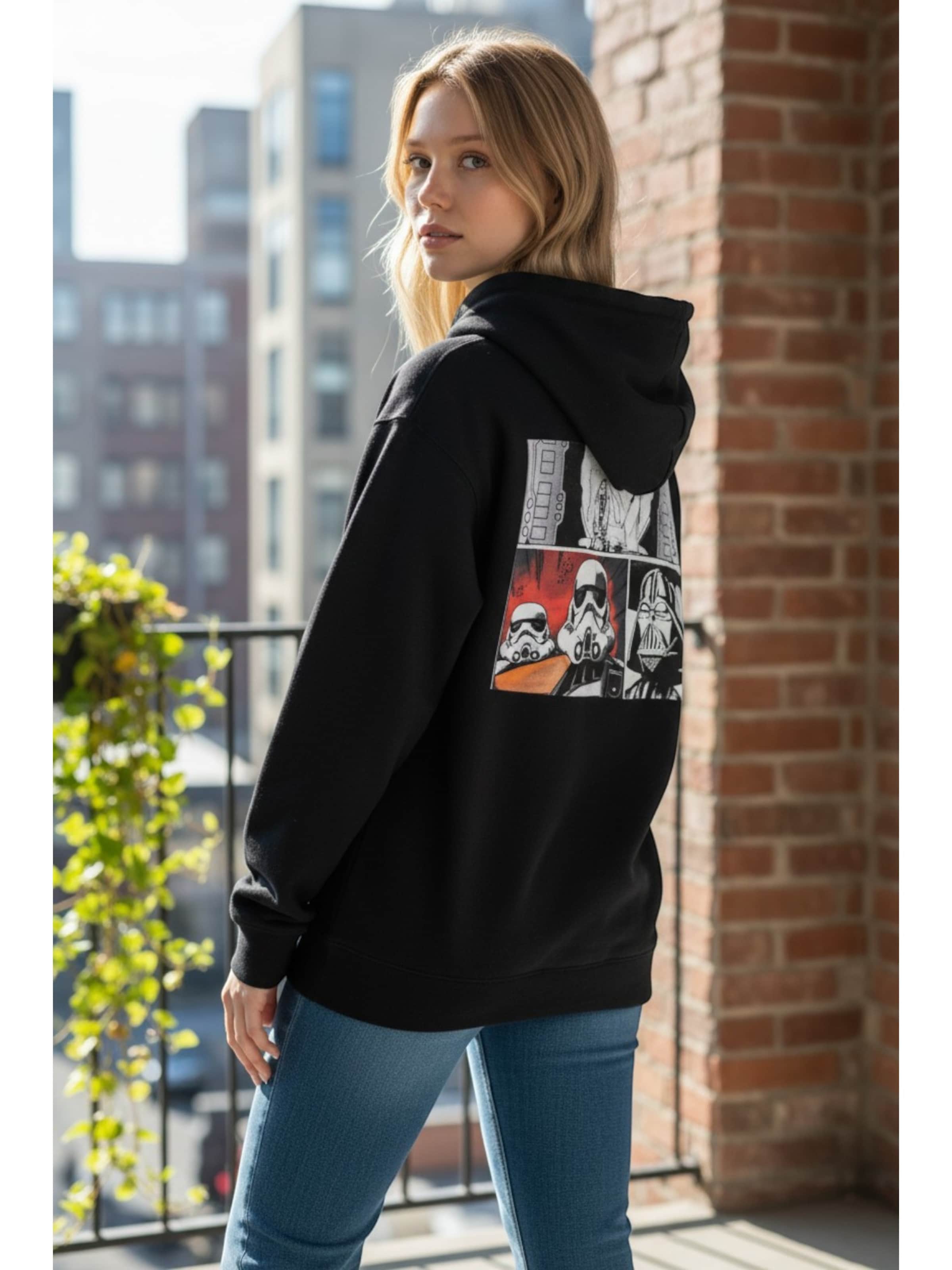 STAR WARS Sweatshirt 'Star Wars' in Black