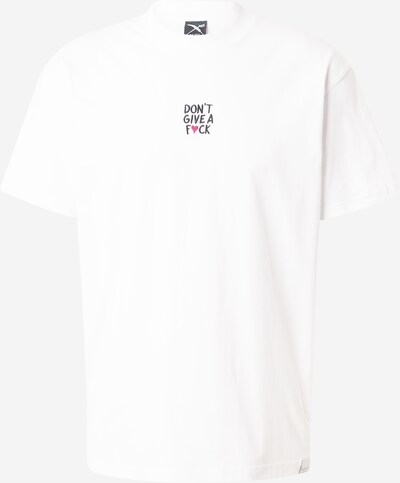 Iriedaily T-Shirt 'Give A' in rot / schwarz / weiß, Produktansicht