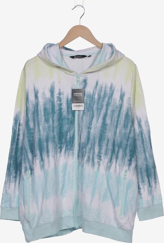 Ulla Popken Kapuzenpullover 5XL in Grün: Vorderseite