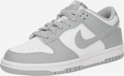 Nike Sportswear Tenisice 'Dunk' u siva / svijetlosiva / bijela, Pregled proizvoda