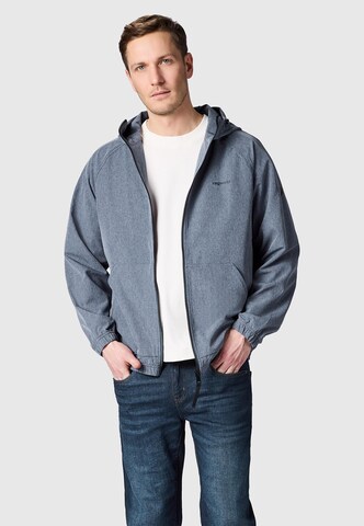 Veste mi-saison 'Roog' Ragwear en bleu : devant
