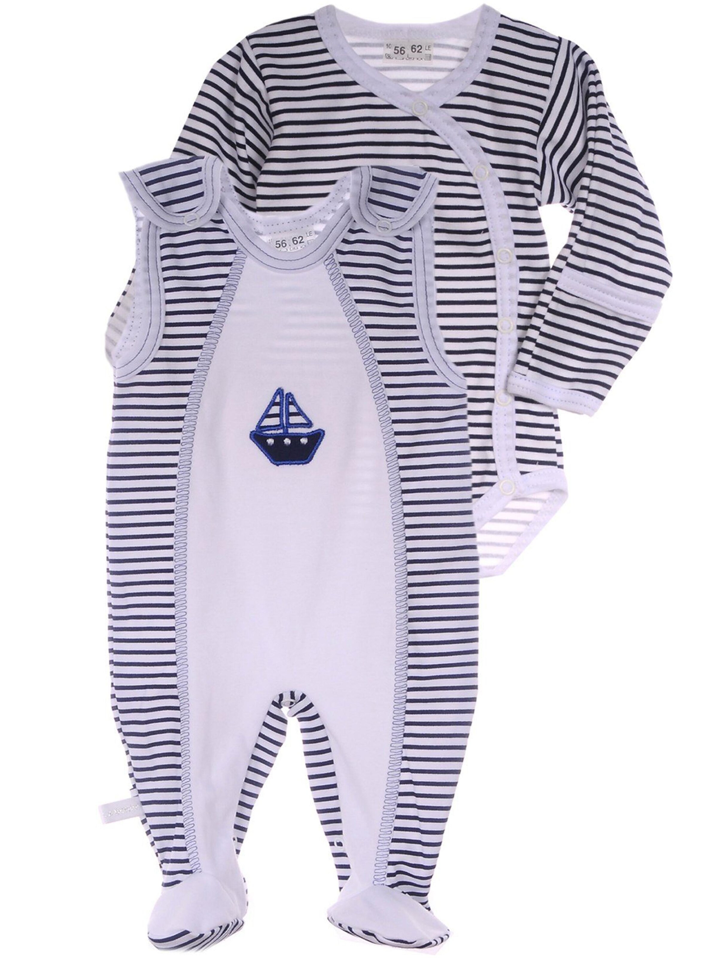 La Bortini Set in Blue: front