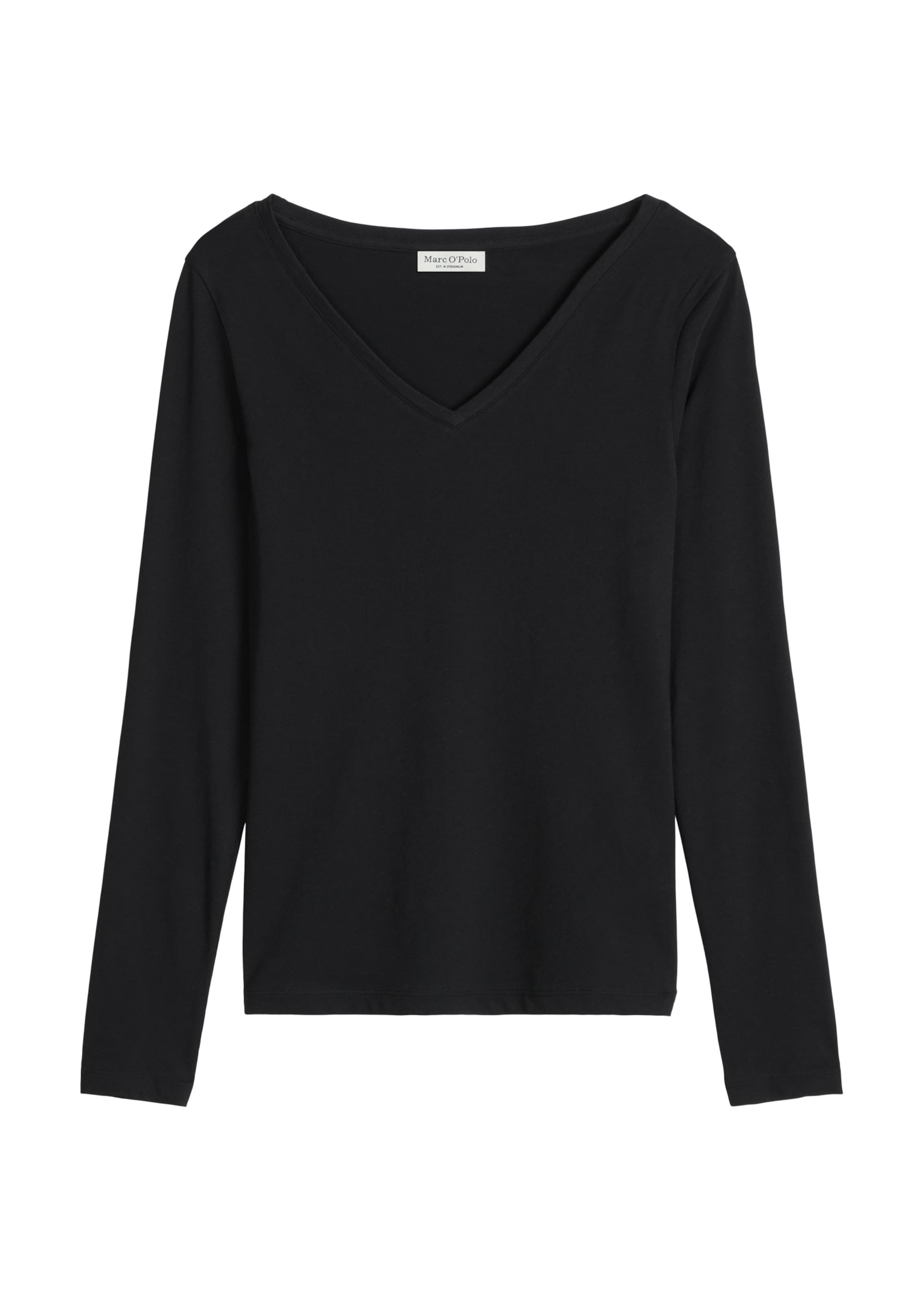 Marc O'Polo DENIM Shirt in Zwart: voorkant