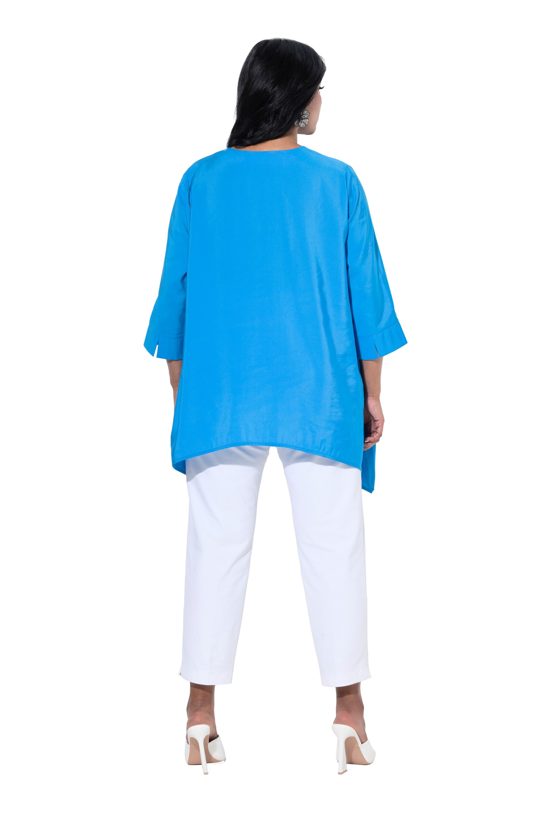 Ulla Popken Tuniek in Blauw