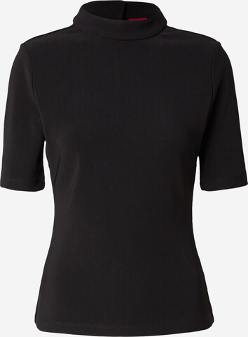 HUGO Shirt 'Dagoon' in Black: front