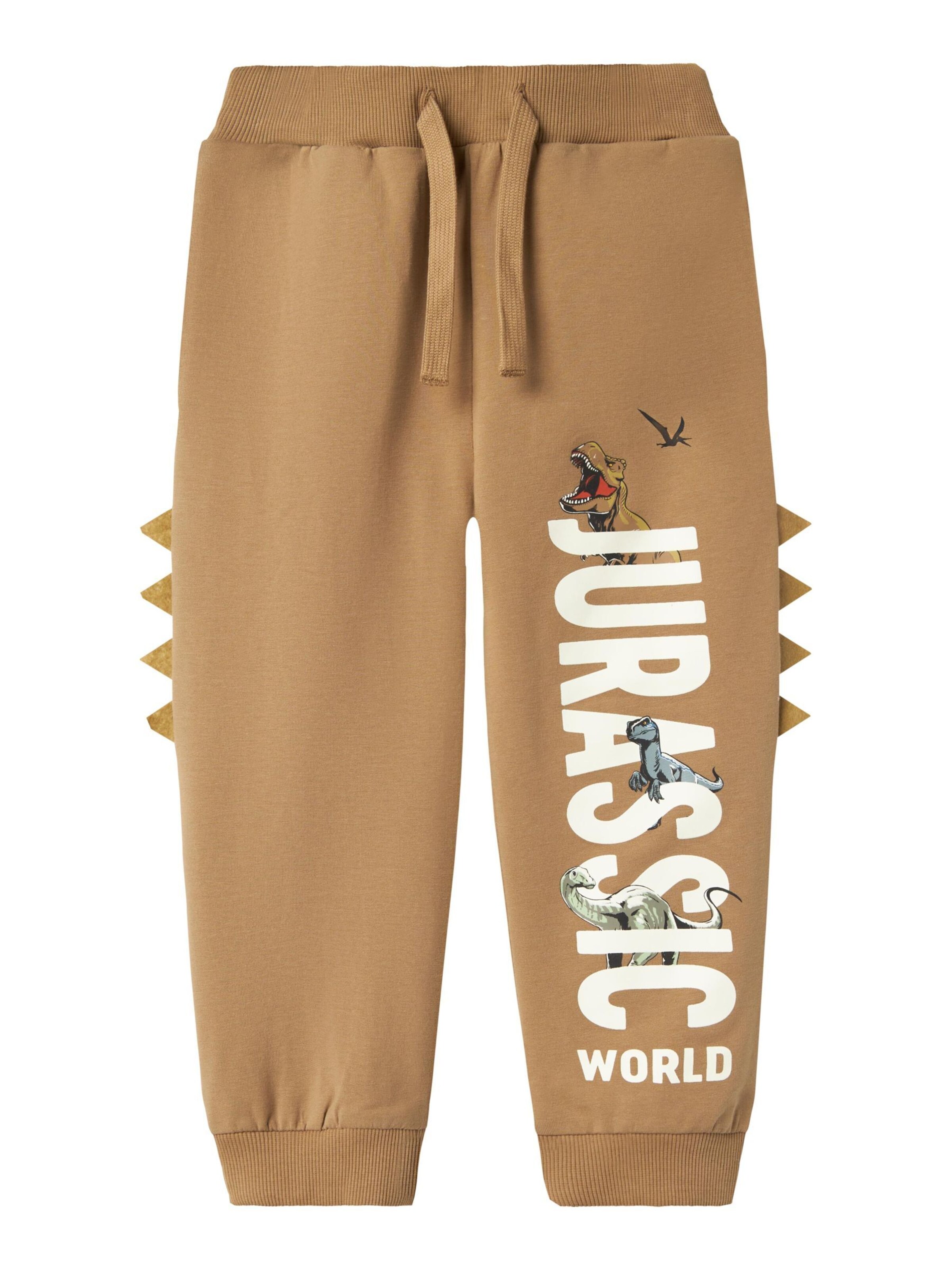 NAME IT Tapered Bukser i brun: forside