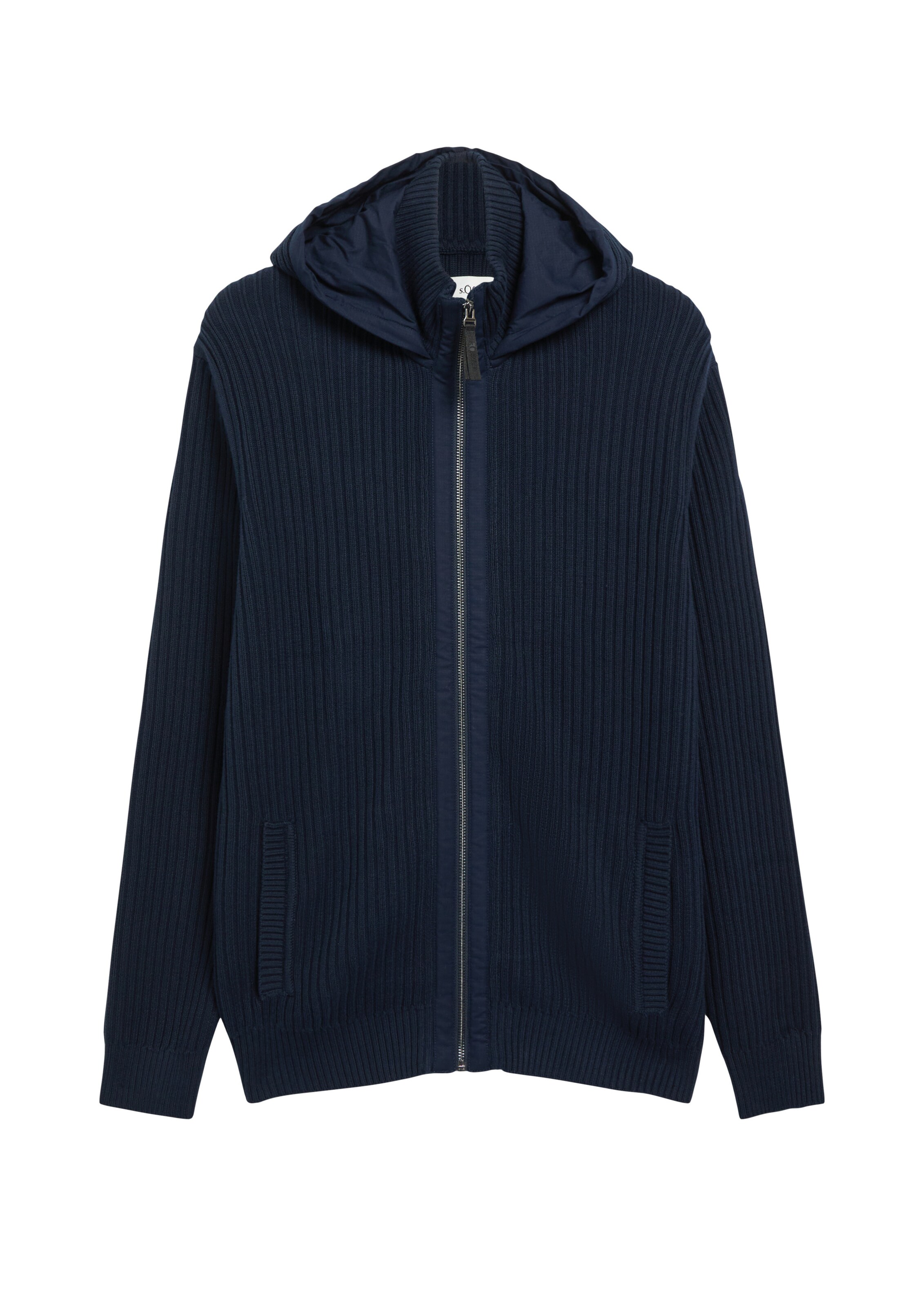 s.Oliver Strickjacke in XXXL in navy, Produktansicht
