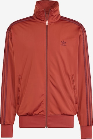Giacca di felpa 'Adicolor Classic Firebird' di ADIDAS ORIGINALS in rosso: frontale