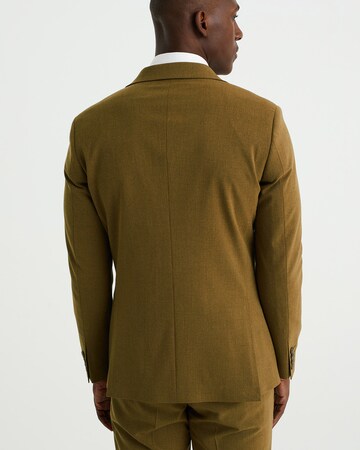 WE Fashion Slim fit Colbert 'Taro' in Groen