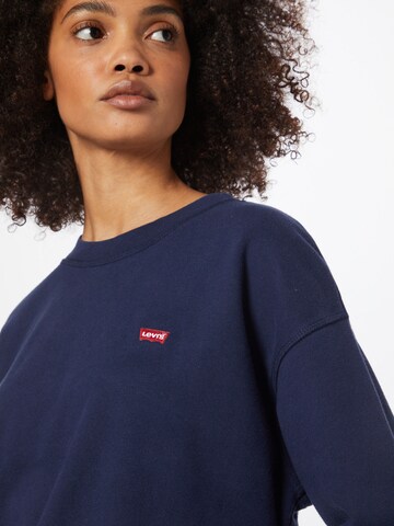 LEVI'S ® Bluzka sportowa 'Standard Crewneck Sweatshirt' w kolorze niebieski