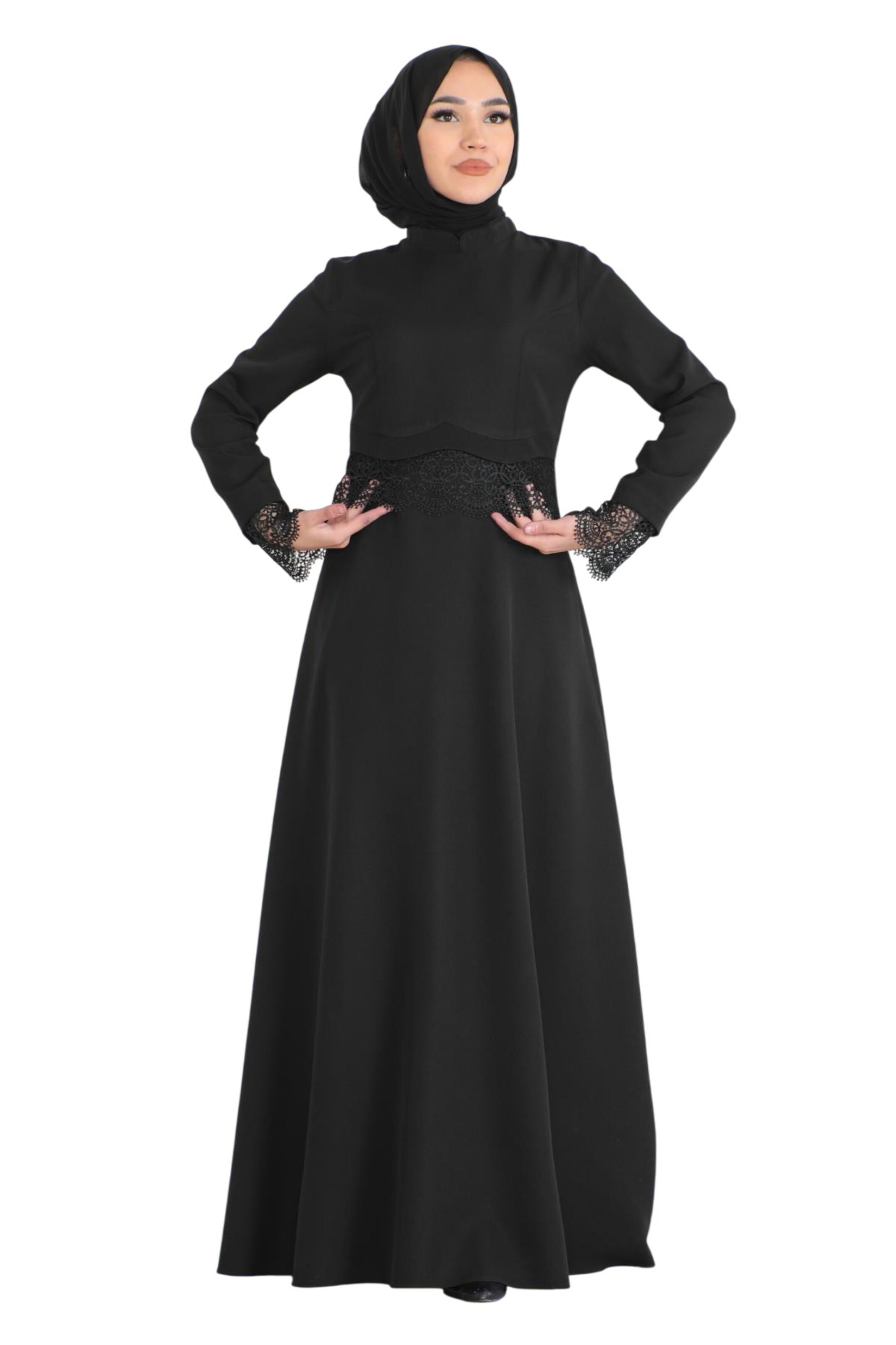 MODAMIHRAM Jurk in Zwart