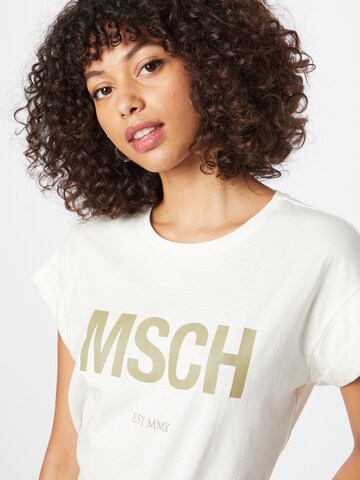 MSCH COPENHAGEN T-shirt 'Alva' i vit