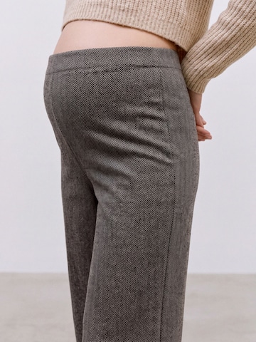 MAMALICIOUS - Pierna ancha Pantalón 'MLTonia' en marrón